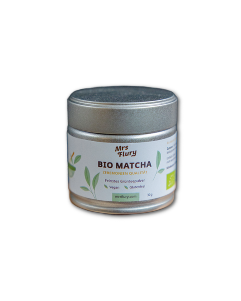 Bio Zeremonien Matcha 30 g - Grünteepulver von höchster Qualität