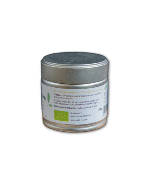 Bio Zeremonien Matcha 30 g - Grünteepulver von höchster Qualität