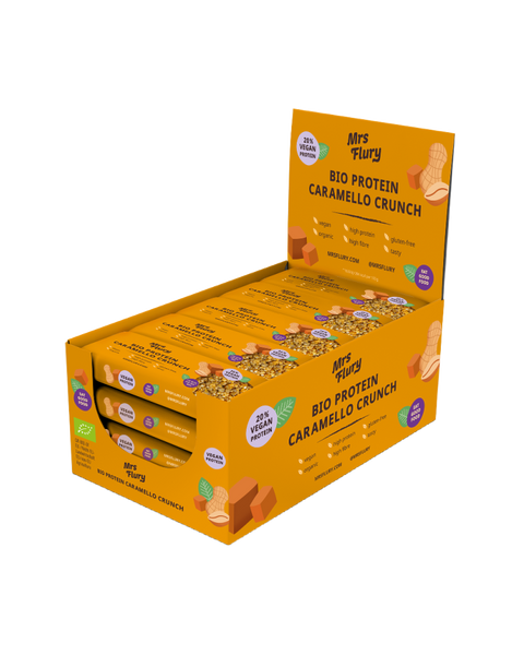 Caramello Crunch Riegel Box mit 15 Stück MHD 1.12.25