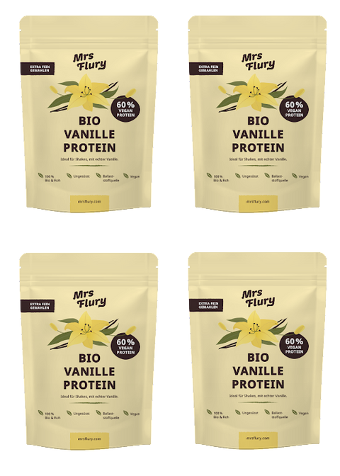 Bio Vanille Protein vegan 1 kg (4*250 g)