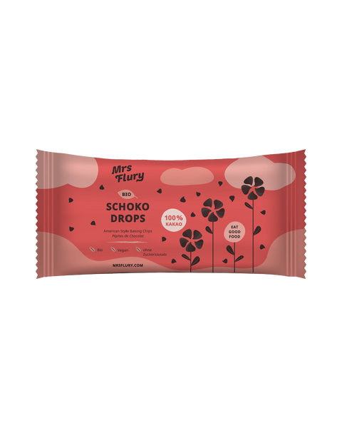 Bio Schoko Drops 100% Kakao American Style Baking Chips 250g