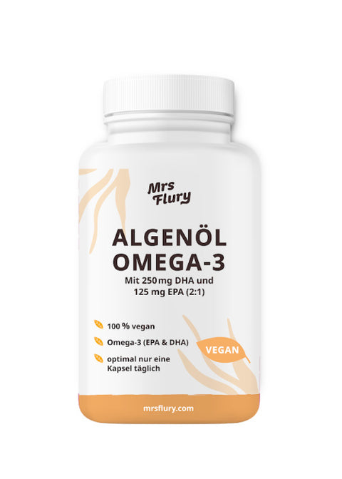 Algenöl Omega-3 Kapseln vegan 75 Stück