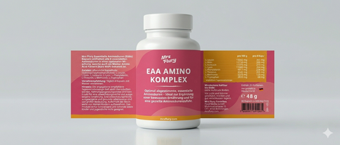 Essentielle Aminosäuren EAA Kapseln