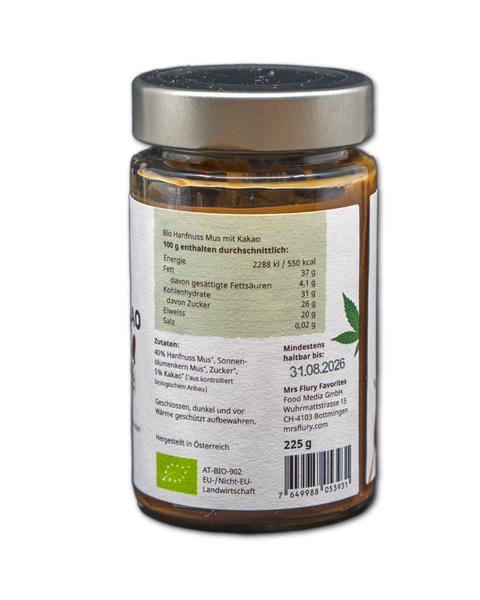 Bio Hanf Kakao Creme 225g