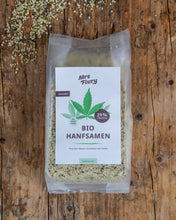 Lade das Bild in den Galerie-Viewer, Bio Hanf Samen roh Mrs Flurys Favourites Eat Good Food

