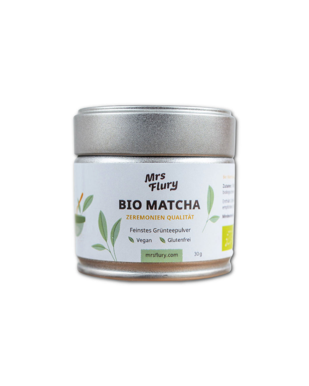 Bio Zeremonien Matcha 30 g - Grünteepulver von höchster Qualität